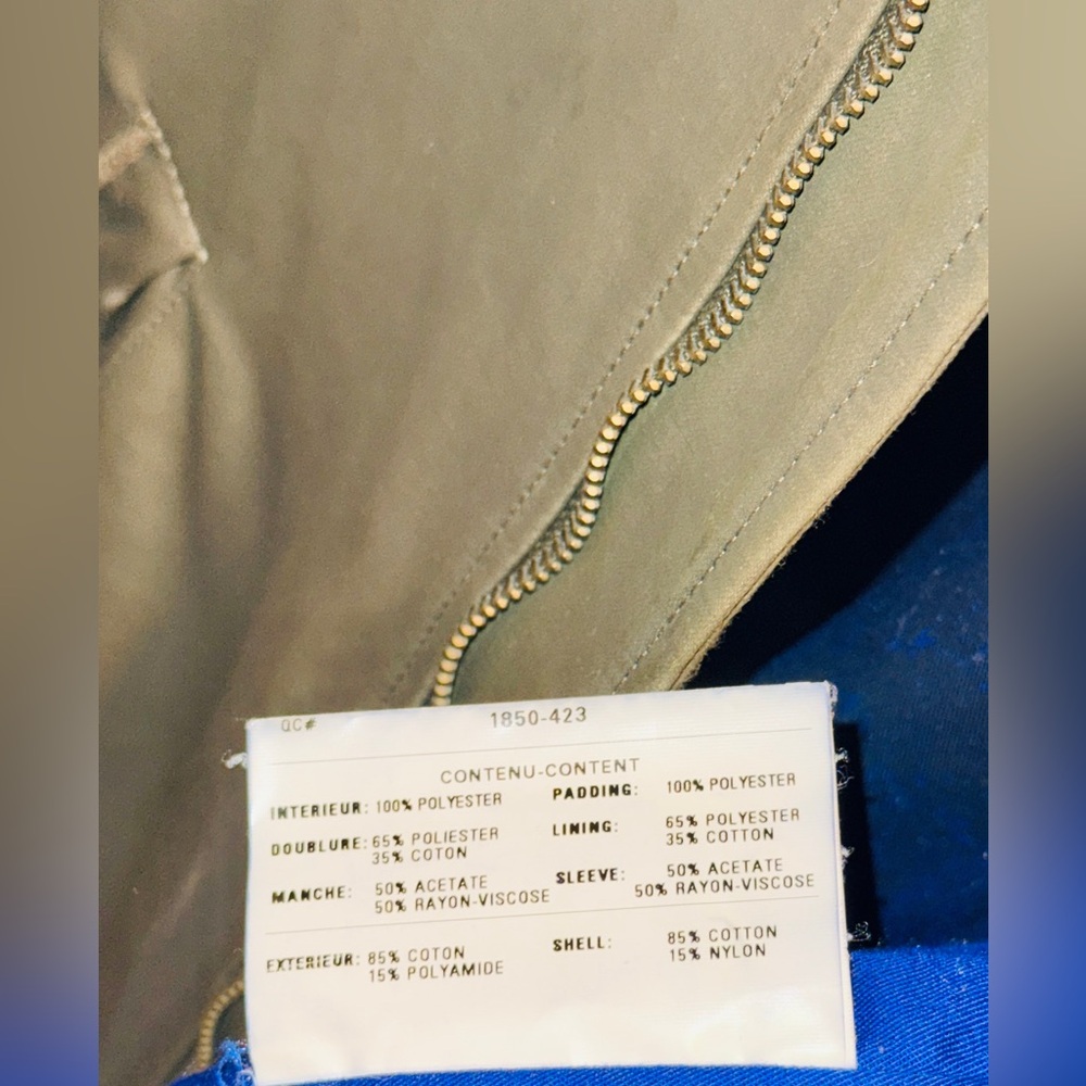 Diesel Industry Green Men’s Bomber Jacket – Size Medium | M – Made in Italy - Picture 6 of 7